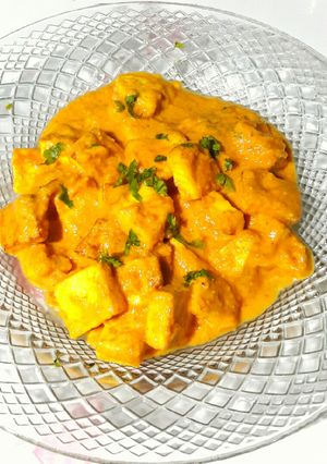 A picture of Paneer Makhmali.