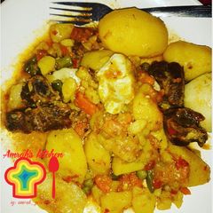 A picture of Potato porridge.