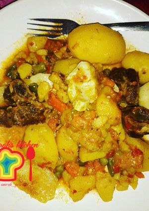 A picture of Potato porridge.