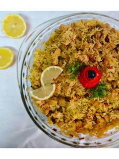 صورة لوصفة ارز مجمر في الفرن 🍚🍅🍚