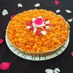 Motichur Ladoo Pie A picture of Motichur Ladoo Pie.