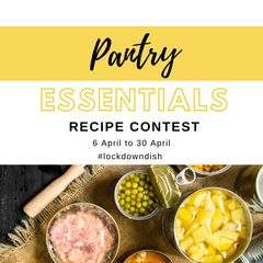 A picture of Pantry Essentials Recipe Contest.