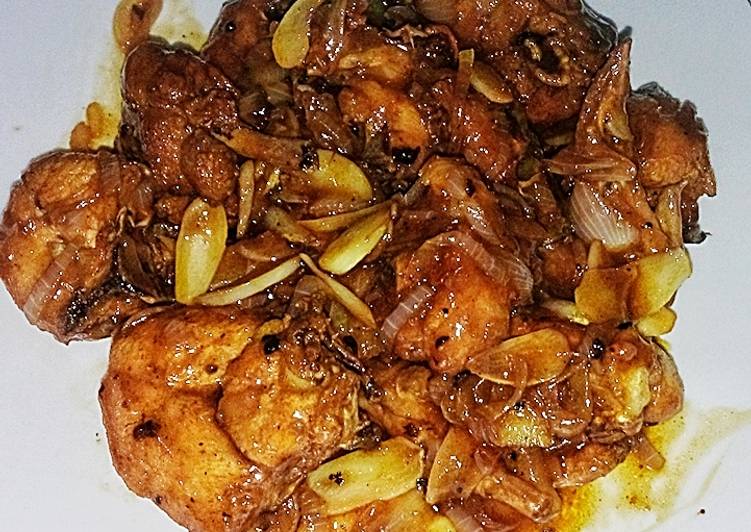 Resep Ayam goreng saus lada hitam yang Harus Dicoba