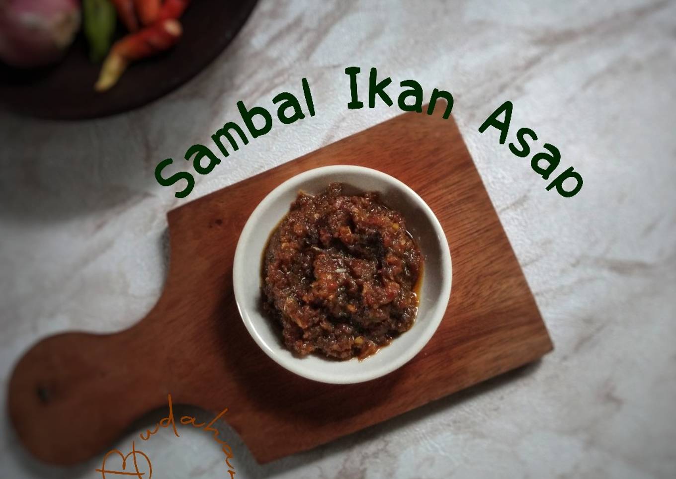 42. Sambal ikan asap