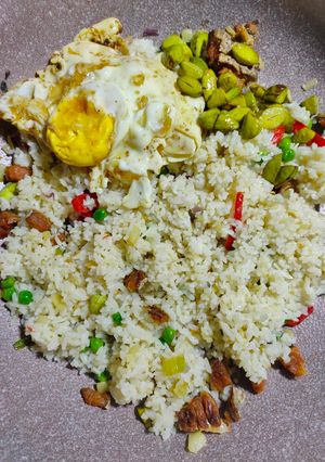 Foto resep Nasi goreng ikan asin