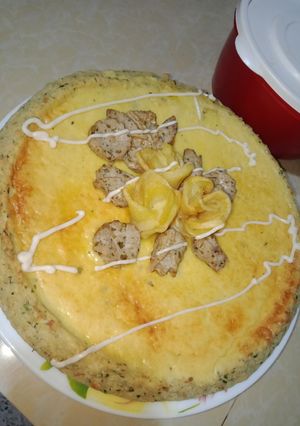 صورة لوصفة طاجين الجبن والدجاج