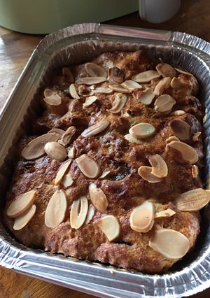 Foto resep [Air Fryer] Bread Pudding Skippy Kurma