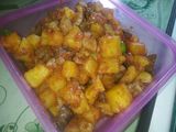 Sambal goreng kentang-ati ampela