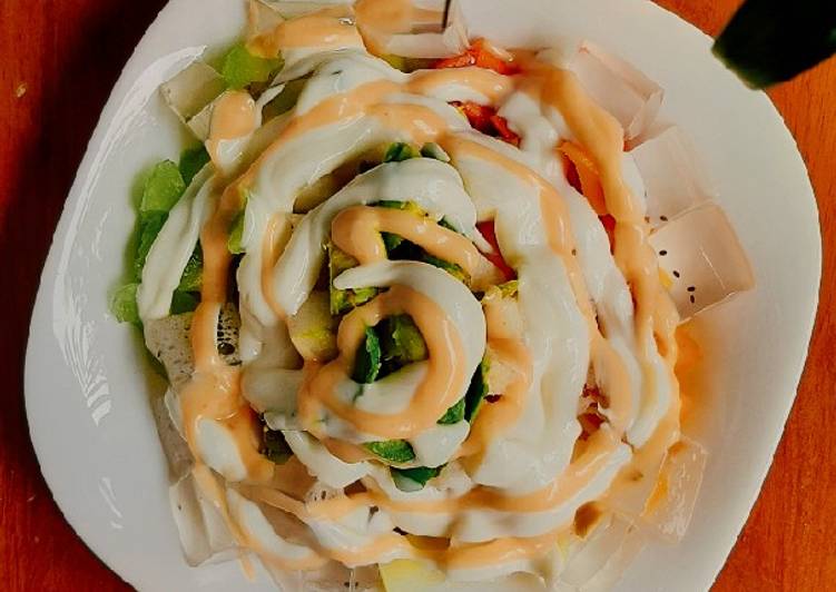 Resep Mix Salad Like Pizza Hut Menggugah Selera