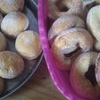 Rosquitas y bolitas de dulce de leche