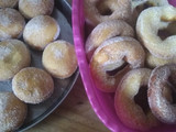 Rosquitas y bolitas de dulce de leche