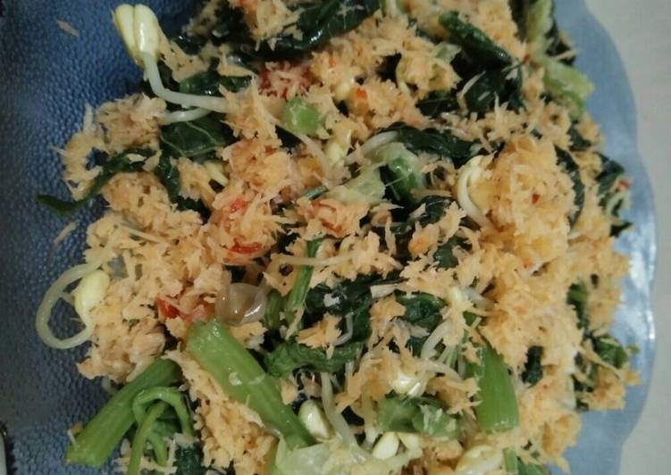 Urap bayam mak nyuss