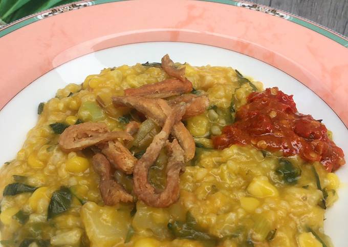 Resep Bubur manado, Menggugah Selera