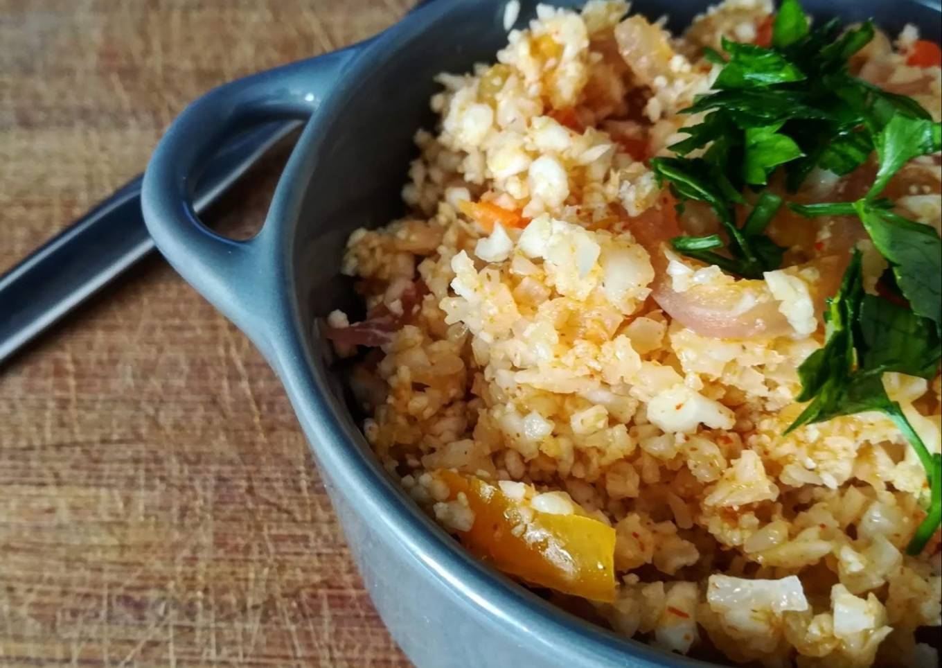 Falso couscous de coliflor