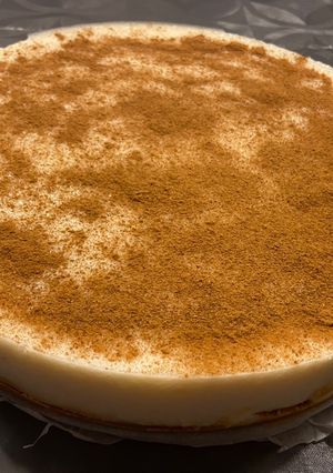 Una foto de Tarta de arroz con leche