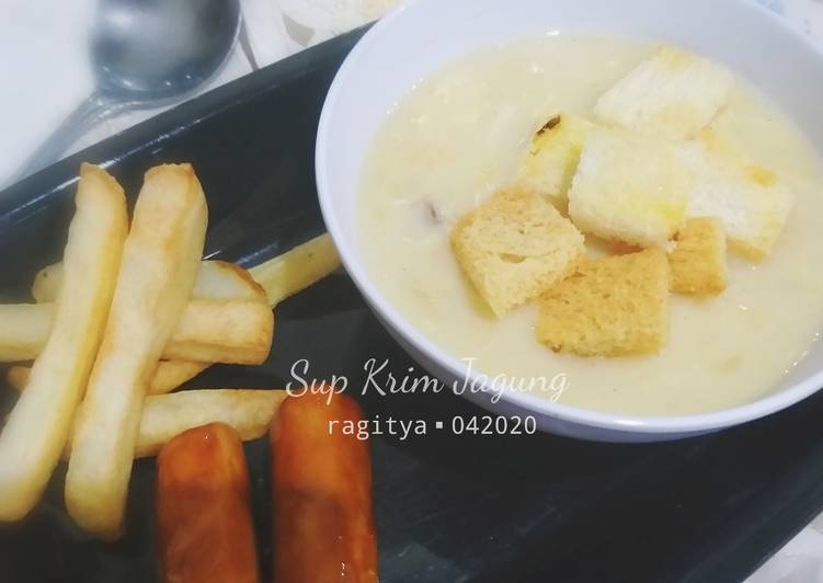 Recipe: Tasty Sup Krim Jagung