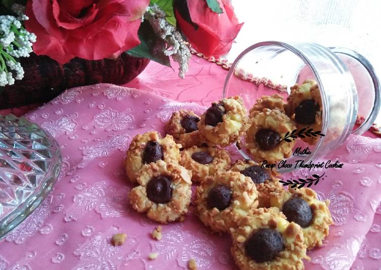 Resep Choco Thumbprint Cookies Anti Gagal