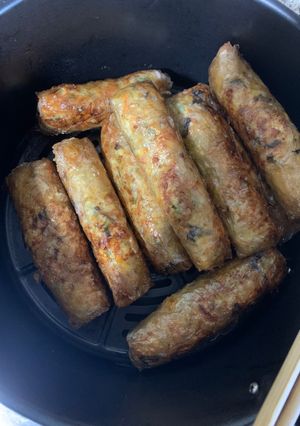 Hình của món Nem rám miền bắc.