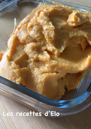 Une photo de Purée de patate douce au Thermomix