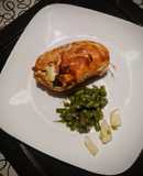 Pechuga de pollo rellena