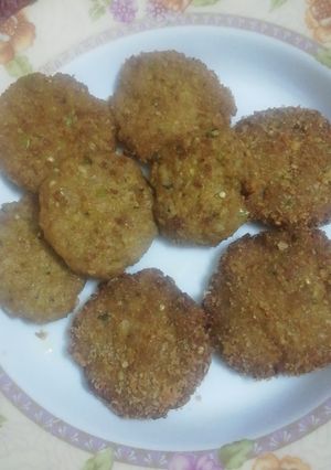 A picture of Chicken aloo kebbabs😋🍗.