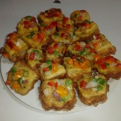 A picture of Yam Picatta by Ogechukwu Mbanugo.