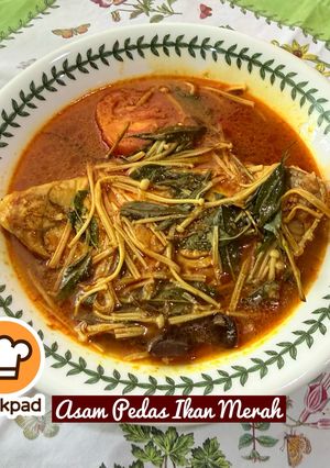 Gambar 👩🍳Asam Pedas Ikan Merah
