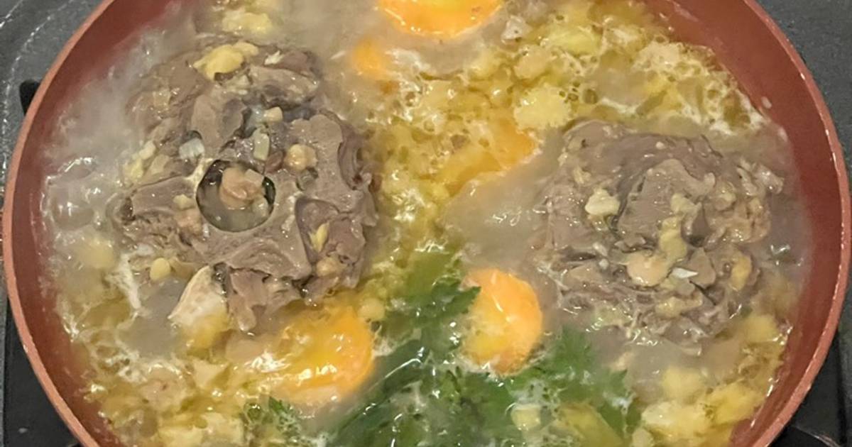 Resep Sop Buntut Oxtail Soup 1 5tahun Oleh Catherine Guo Cookpad