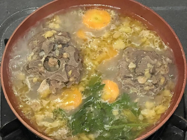 Cara Gampang Menyiapkan Resep Sop Buntut (Oxtail Soup) 1.5tahun yang Lezat