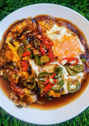 Foto resep Telur Ceplok 3 Saos
