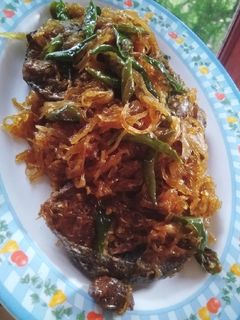 Foto resep Ikan tongkol soun cabe ijo