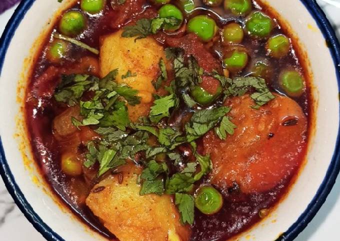 Recipe of Mario Batali Aloo matar sabji