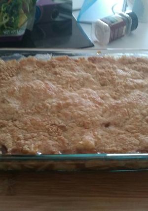 A picture of Apple Cobbler.