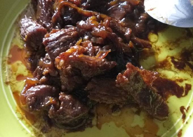 Daging sapi bumbu kecap