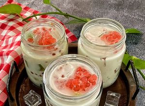Foto resep Es Melon Sago