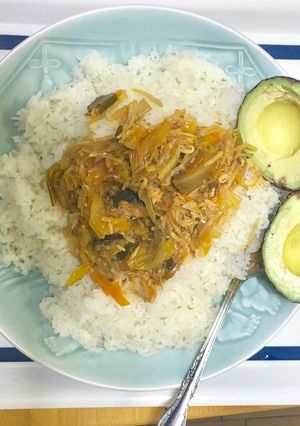 A picture of Cabbage sauce.