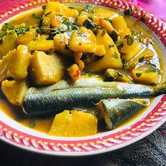 A picture of Yam porridge 🥣.