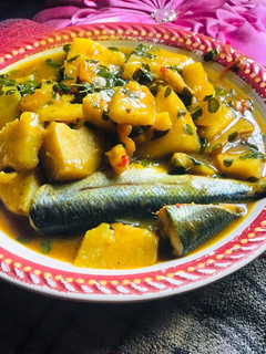 A picture of Yam porridge 🥣.