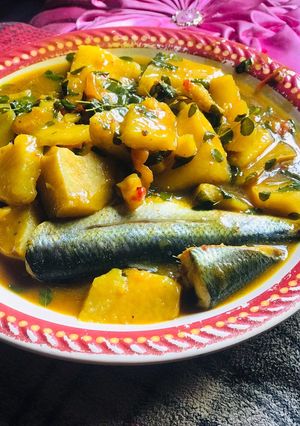 A picture of Yam porridge 🥣.