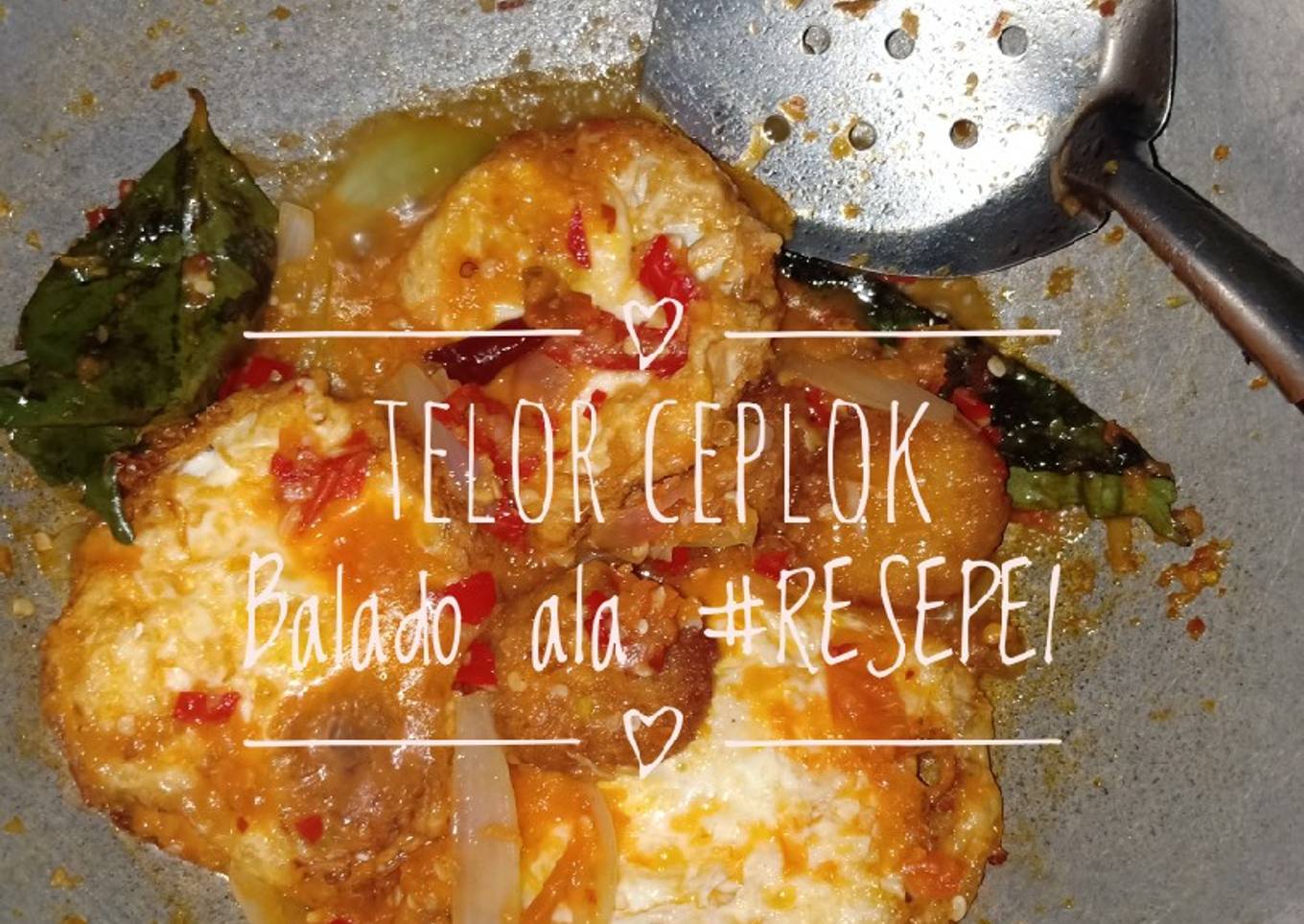 Telor Ceplok Balado