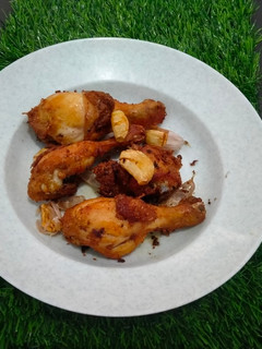 Foto resep Ayam Goreng Bawang Putih Khas Batam