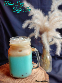 Foto resep Blue sky coffe ice