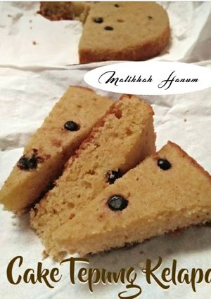 Foto resep Bolu Tepung Kelapa(gluten free) tanpa mixer