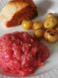 Salmón al ajillo