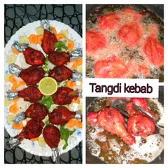 Tangdi kebab 😊 A picture of Tangdi kebab 😊.