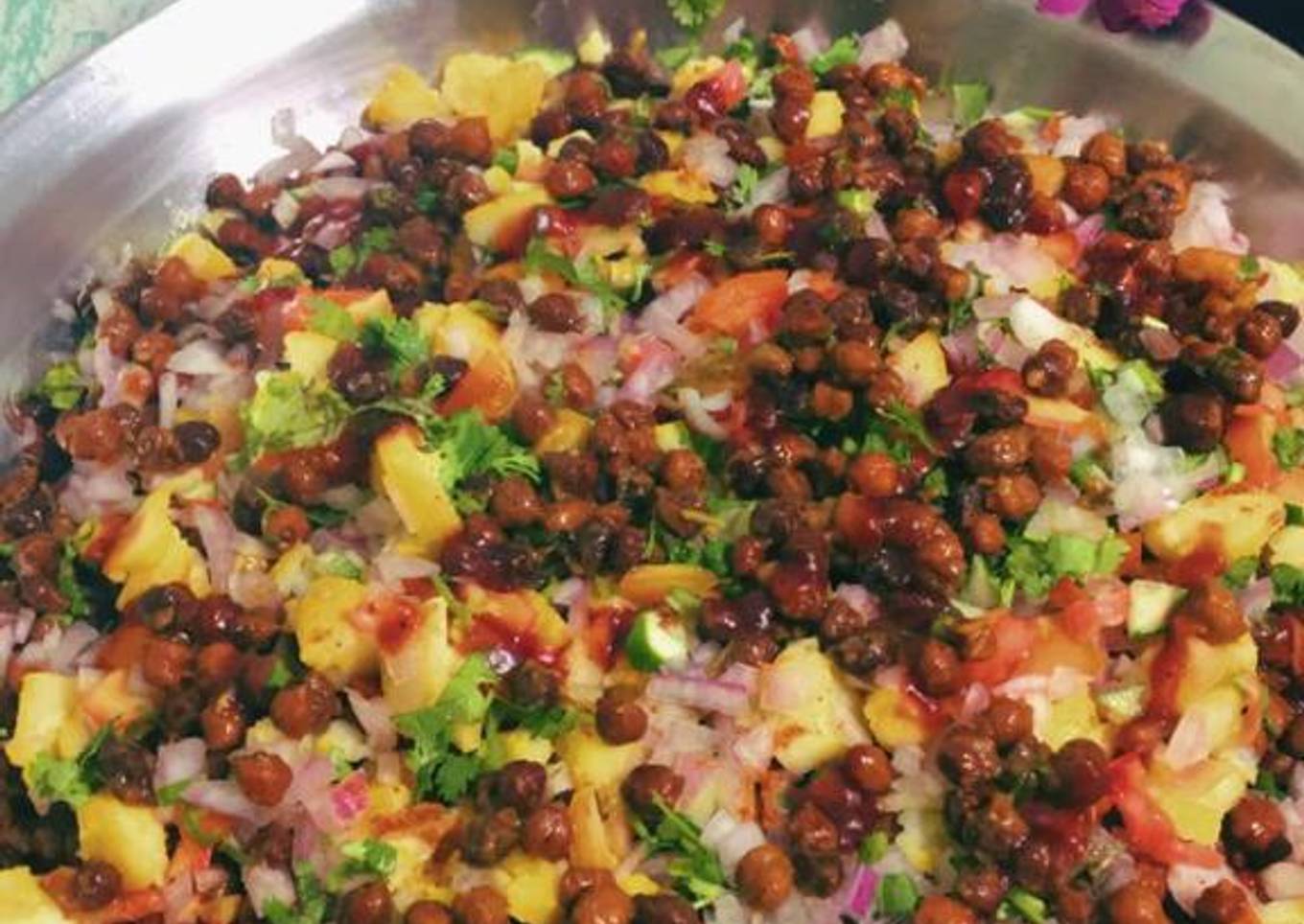 Black Chana chaat