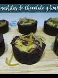 Canastitas de chocolate y limón