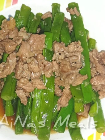 Cara Simple Membikin Resep  Buncis Cah Daging yang Lezat, Bikin Ketagihan