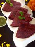 Beetroot paratha