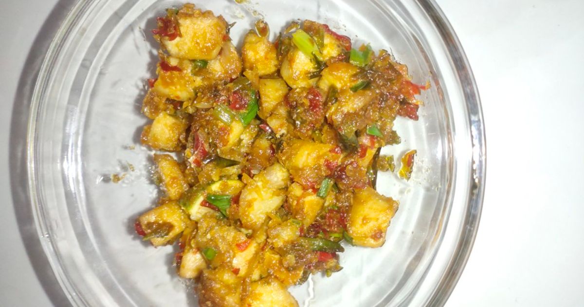 Tumis Ayam geprek